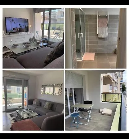 Tres Agreable T2 En Bord De Mer Apartman Antibes
